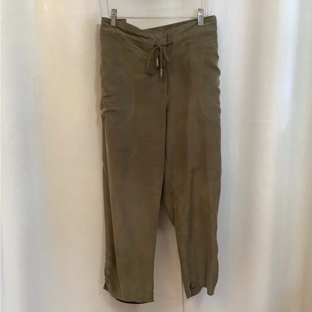 Bianca Nygard Pants Women’s Size 16 Silk Army Green